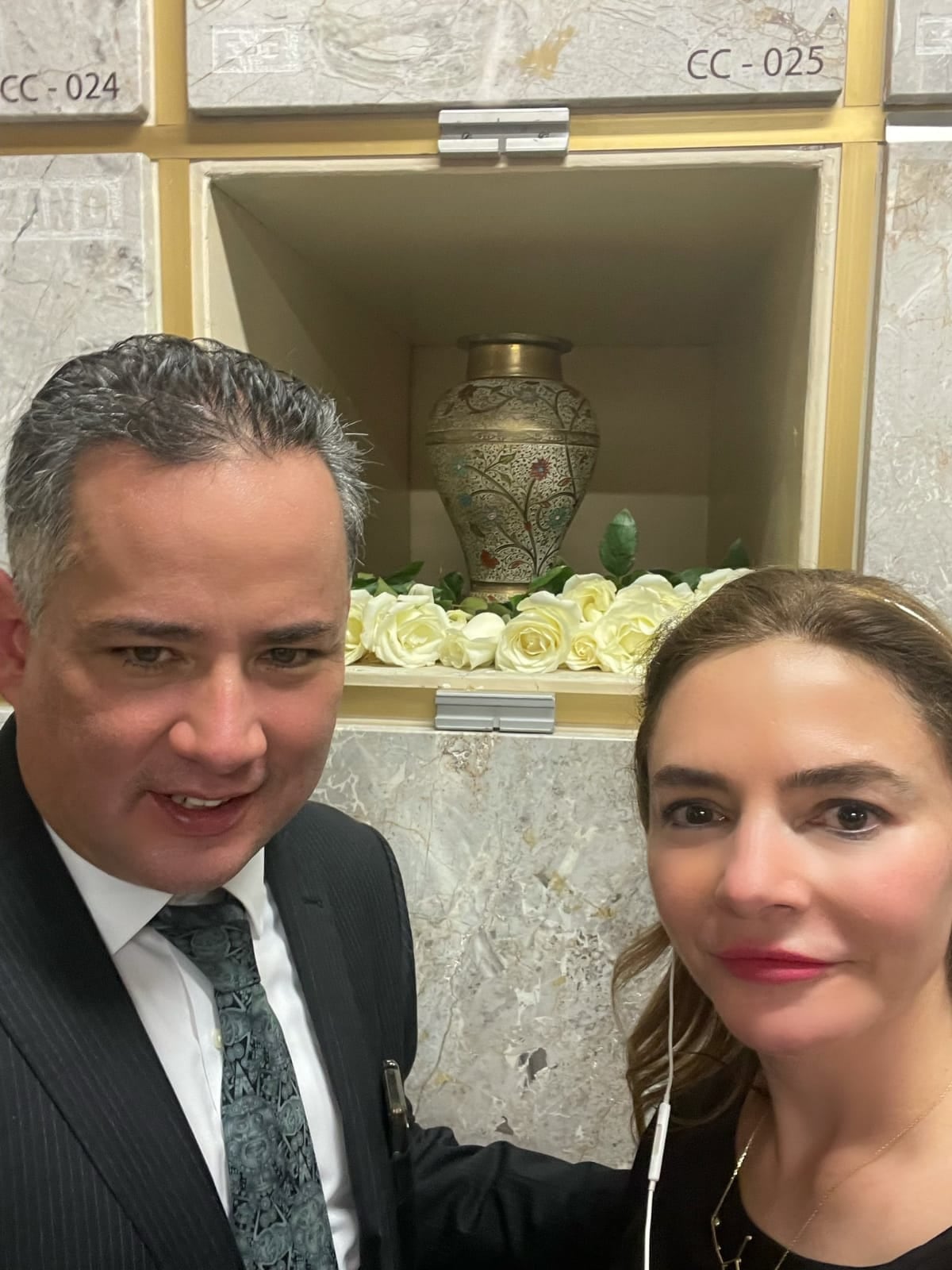 Carla Humphrey y Santiago Nieto