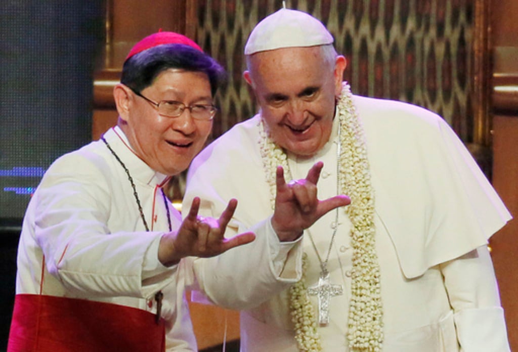 Luis Antonio Tagle y el Papa Francisco