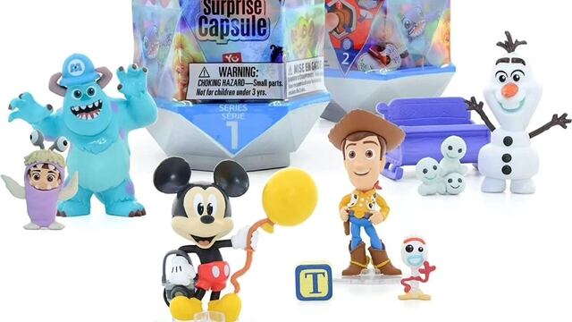 Cápsulas sorpresa de Disney 100 años en Cinemex