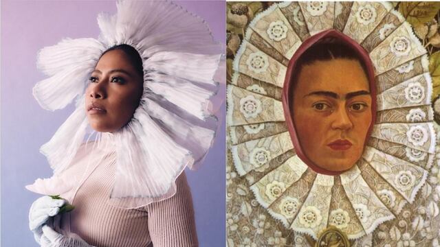 Yalitza Aparicio y Frida Kahlo