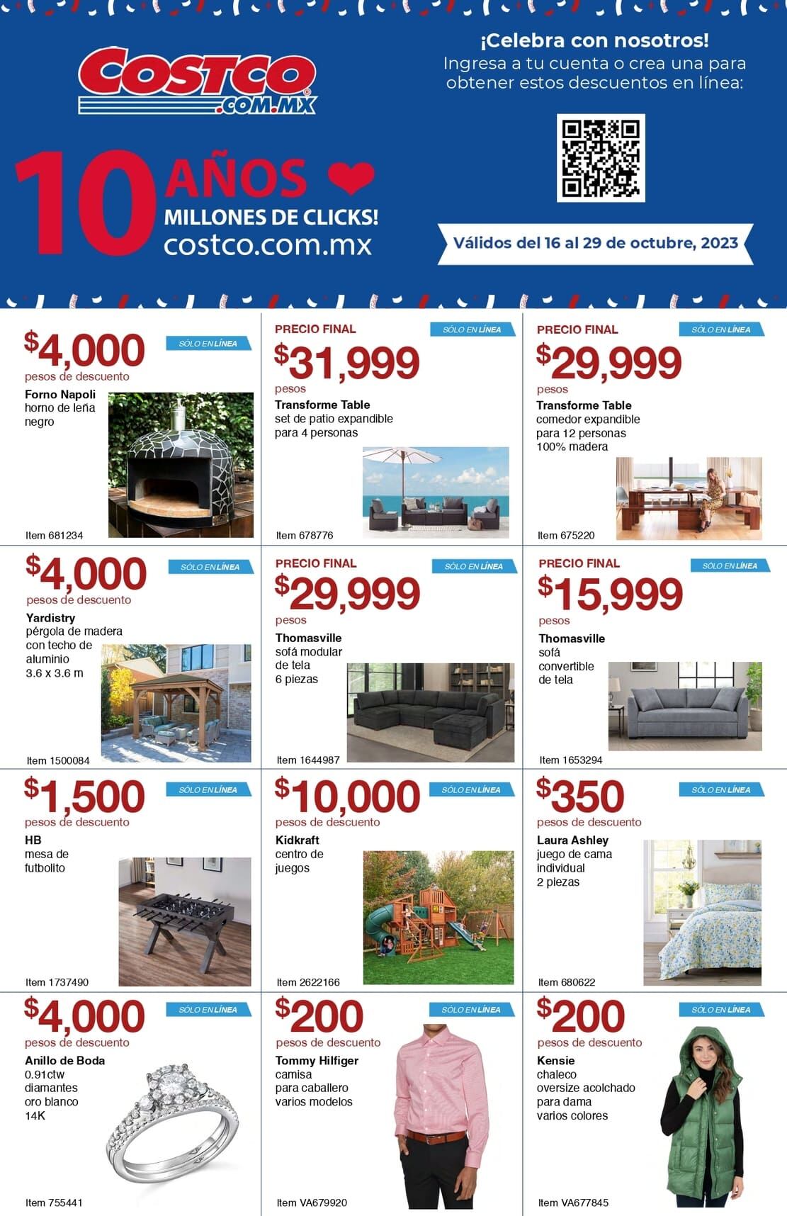 Cuponera Costco 10 años millones de clicks: Estas son las mejores ofertas