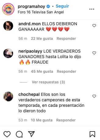 Usuarios acusan de fraude en las ‘Las Estrellas bailan en Hoy’