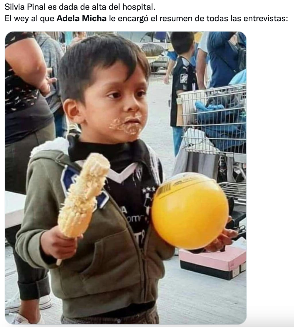 Memes de Adela Micha tras recuperación de Silvia Pinal