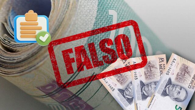 Billetes falsos Banxico