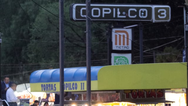 Estación de Metro Copilco.
