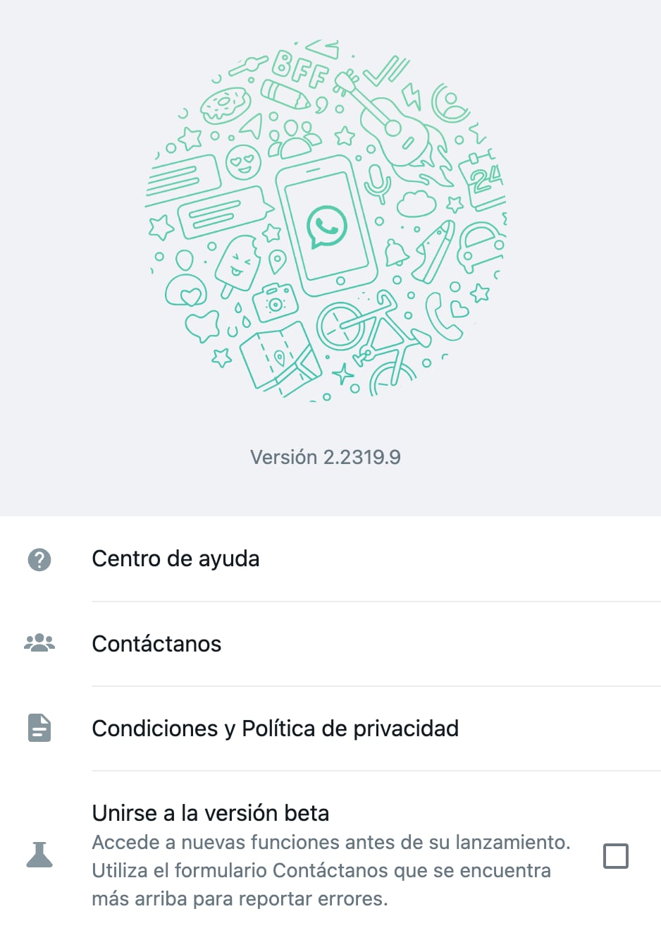Beta abierta WhatsApp Web