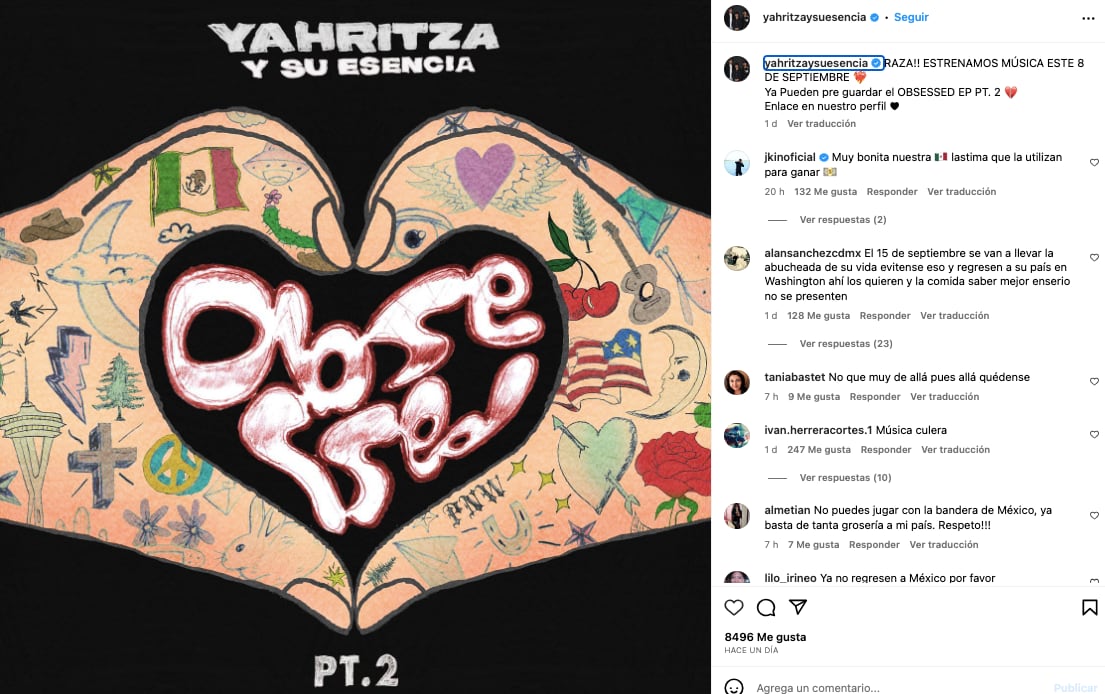 Yahritza y Su Esencia promocionan nuevo sencillo