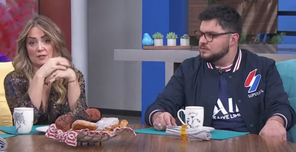 Andrea Legarreta molesta por entrevista a Luis de Alba