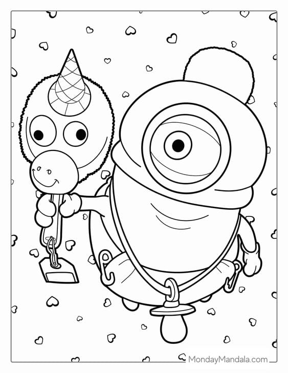 Dibujos de Mi Villano Favorito 4 para colorear