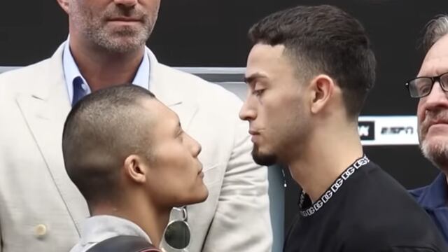 Careo para el combate entre Isaac Pitbull Cruz vs José Rayo Valenzuela