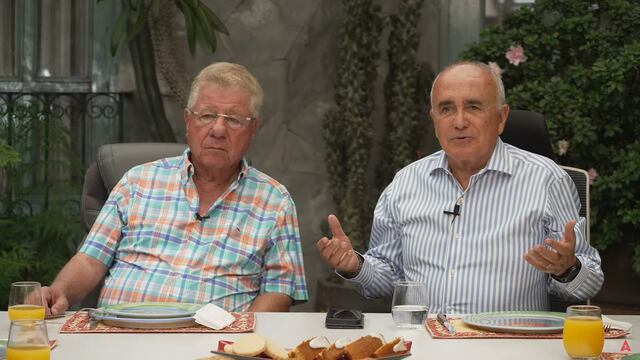 Pedro Ferriz de Con y Carlos Alazraki