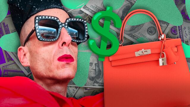 Edy Smol y su supuesto bolso Hermès Birkin