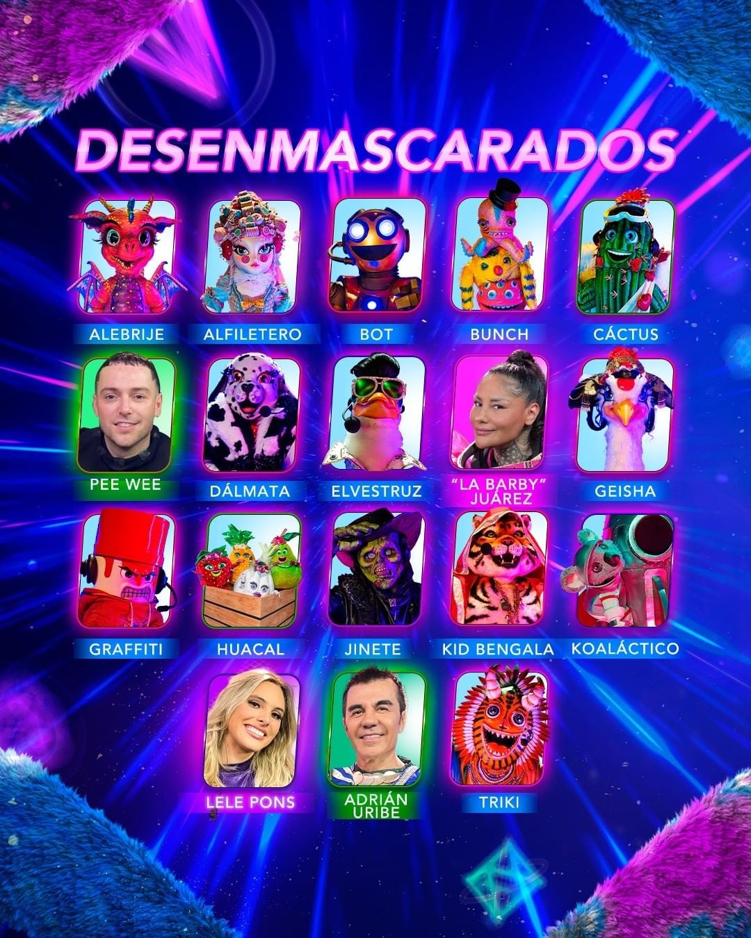 Estos personajes aún quedan en ¿Quién es la Máscara?