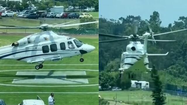 Estudiante del Tec de Monterrey llega en helicóptero y se viraliza en TikTok.