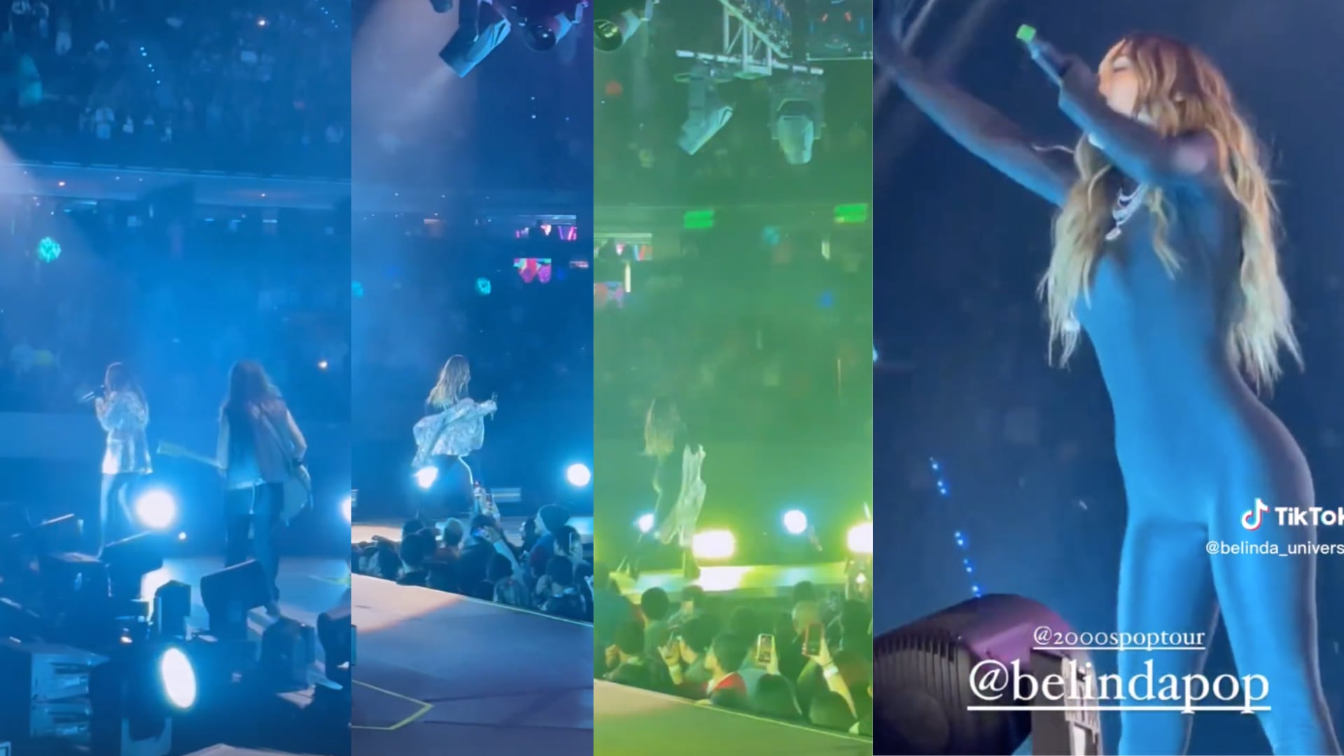 Belinda en los 2000s Pop Tour.