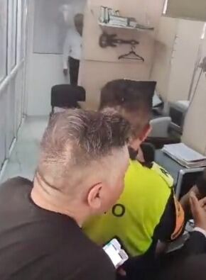 Despacho de la mujer baleada en la Doctores