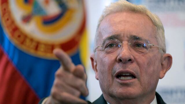 Álvaro Uribe, ex presidente de Colombia