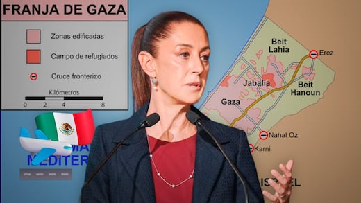 Claudia Sheinbaum exige la repatriación inmediata de mexicanos detenidos en Gaza: “No cometieron ningún delito”