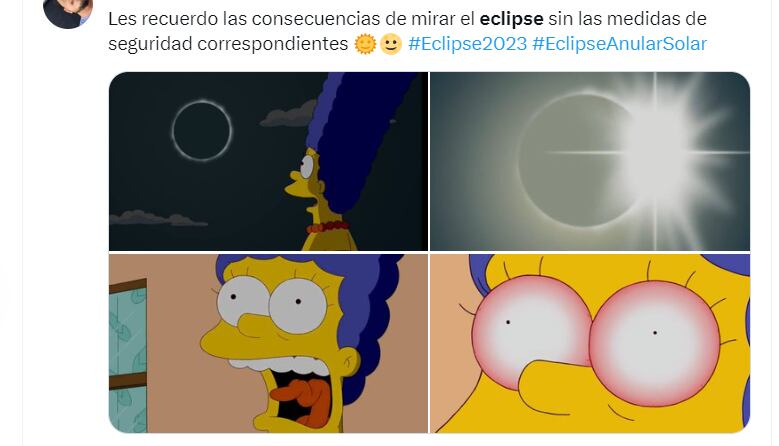 Memes del eclipse solar 2023