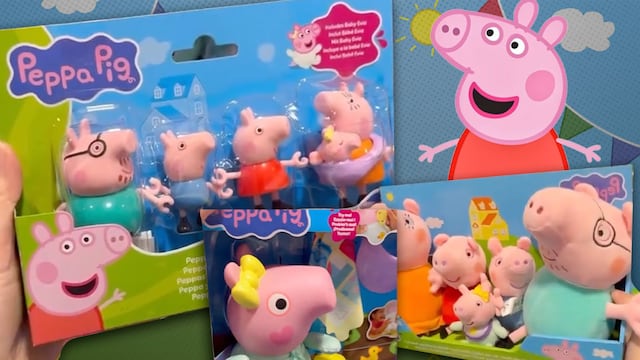 Juguetes de Evie y Peppa Pig