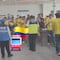 La fiebre colombiana invade el Tren Ligero rumbo al Estadio Banorte previo al partido