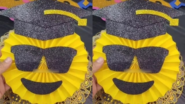 Rosetón de emoji graduado