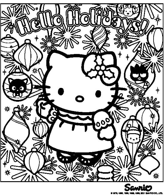 Hello Kitty por Navidad