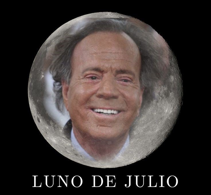 Memes de julio no descansan al clásico Julio Iglesias para darle la bienvenida al séptimo mes