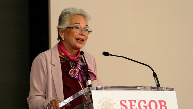 Olga Sánchez Cordero.