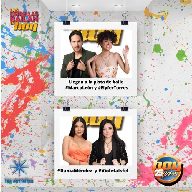 Las Estrellas bailan en Hoy 2023
