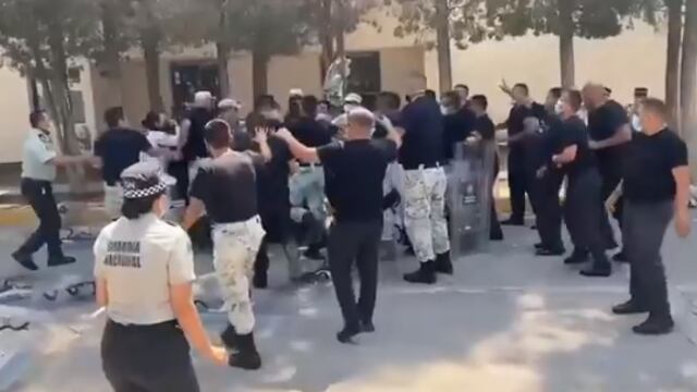 Enfrentamiento de la Guardia Nacional