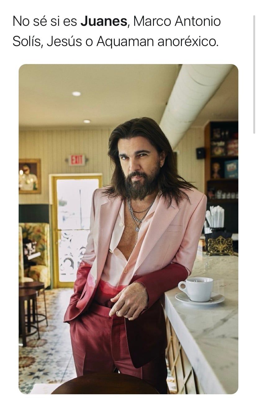 Las redes se inundan de memes por el nuevo look de Juanes