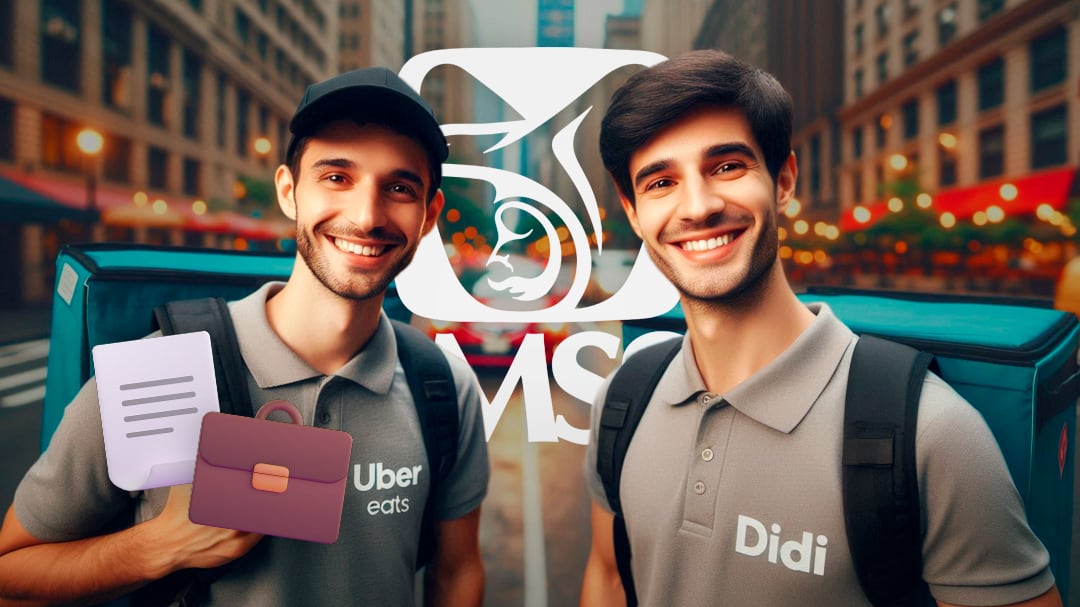 Repartidores de Uber y Didi podrían cotizar con 2 patrones en el IMSS, según nueva reforma laboral