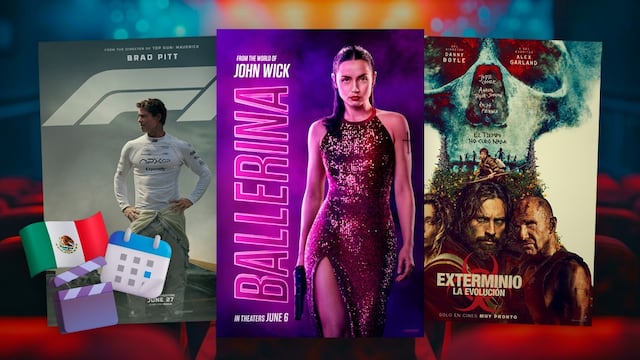 ¿Qué películas se estrenan en junio 2025? Todo lo que no deberías perderte en cines de México