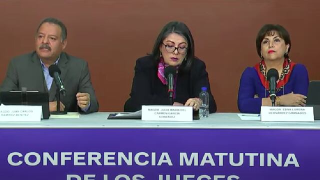 Conferencia mañanera de jueces y magistrados hoy 2 de diciembre