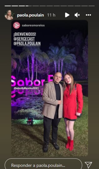 Fichis y Pao Poulain en evento.