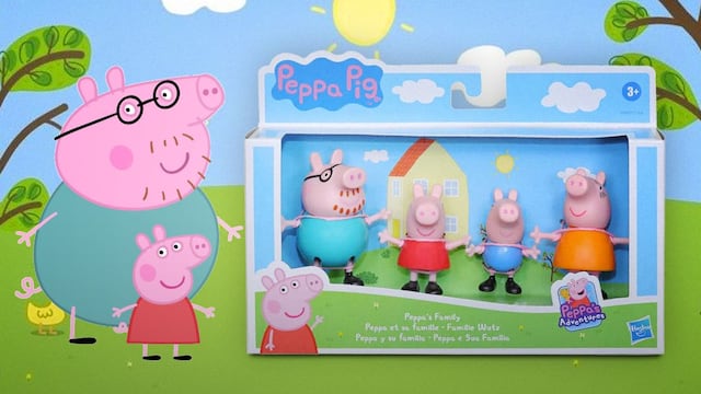 Set Peppa Pig y Papá Cerdito