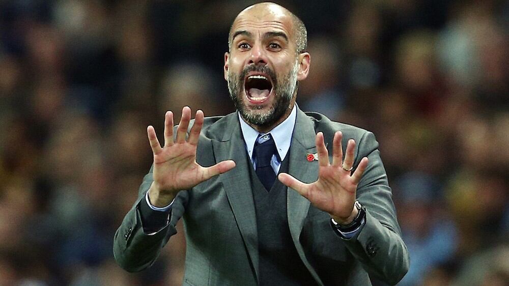 Pep Guardiola.