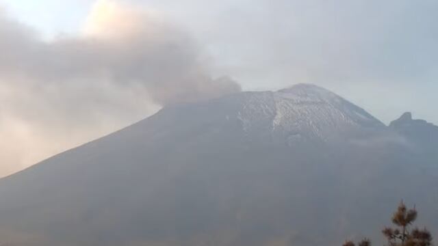 Volcán Popocatépetl el 26 de abril
