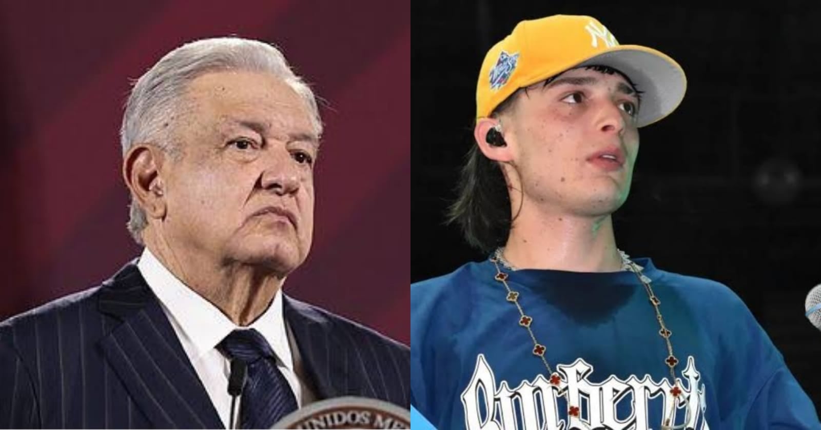 AMLO se lanza contra Peso Pluma