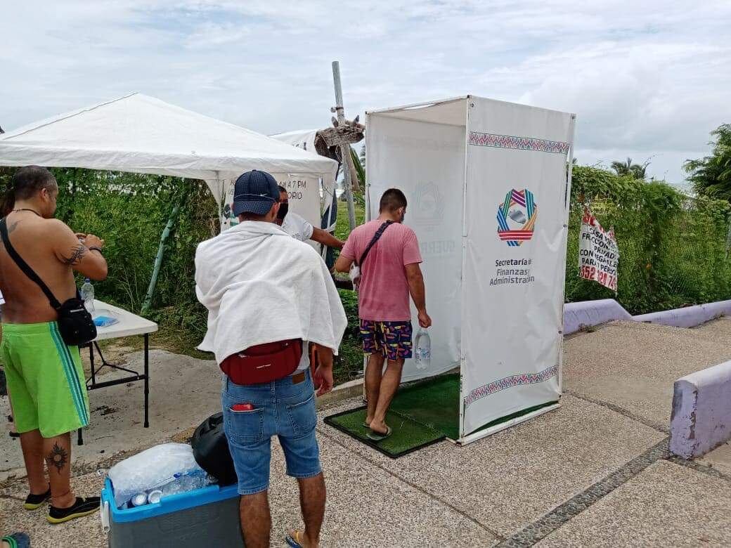 Filtro sanitario en Guerrero