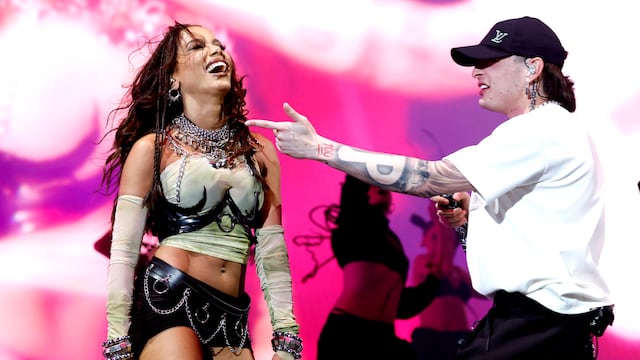 Anitta y Peso Pluma en Coachella 2024