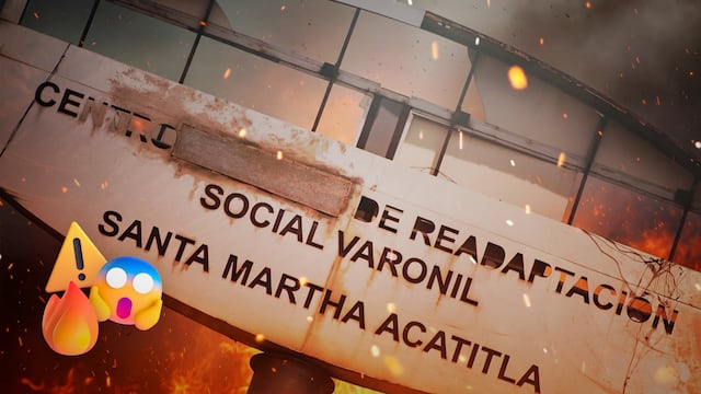 Cereso de Santa Martha Acatitla vive conato de incendio.