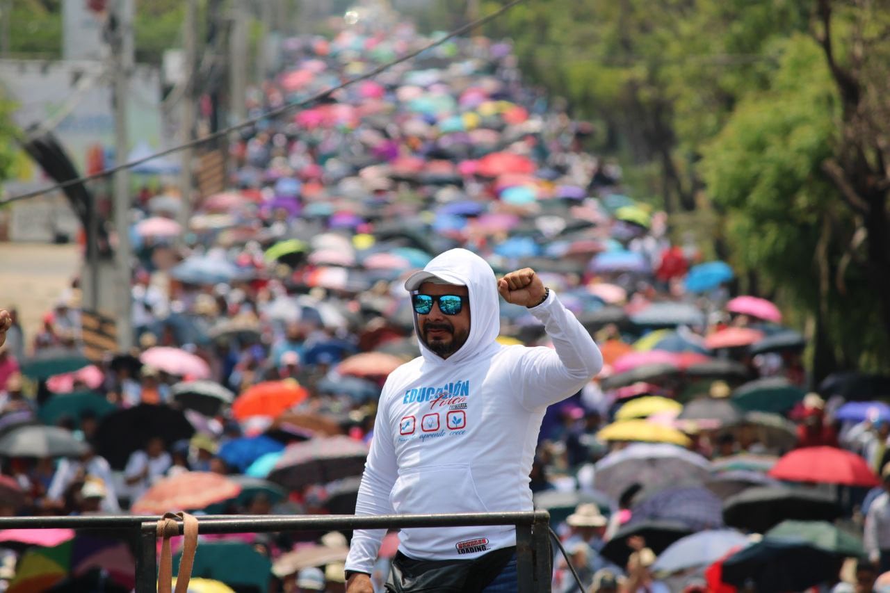 Paro de maestros en Chiapas