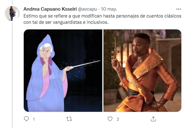Reacción al Hada Azul de Cynthia Erivo en la película Pinocho 2022