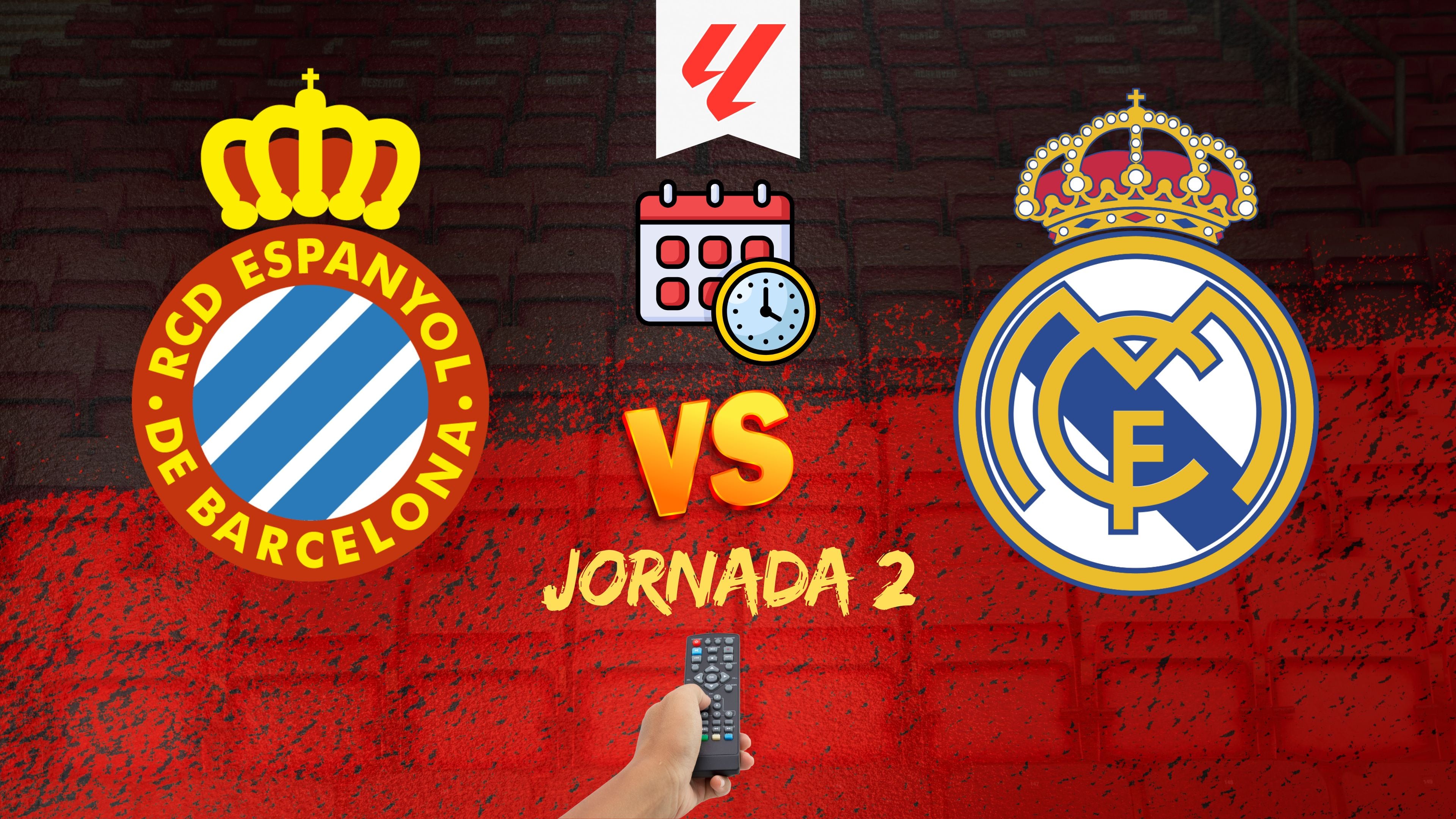 Espanyol vs Real Madrid: Hora y canal para ver el partido de la Jornada 2 de LaLiga