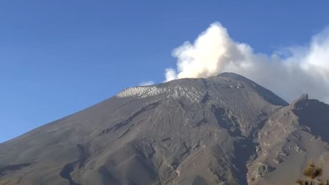 Volcán Popocatépetl el 28 de mayo