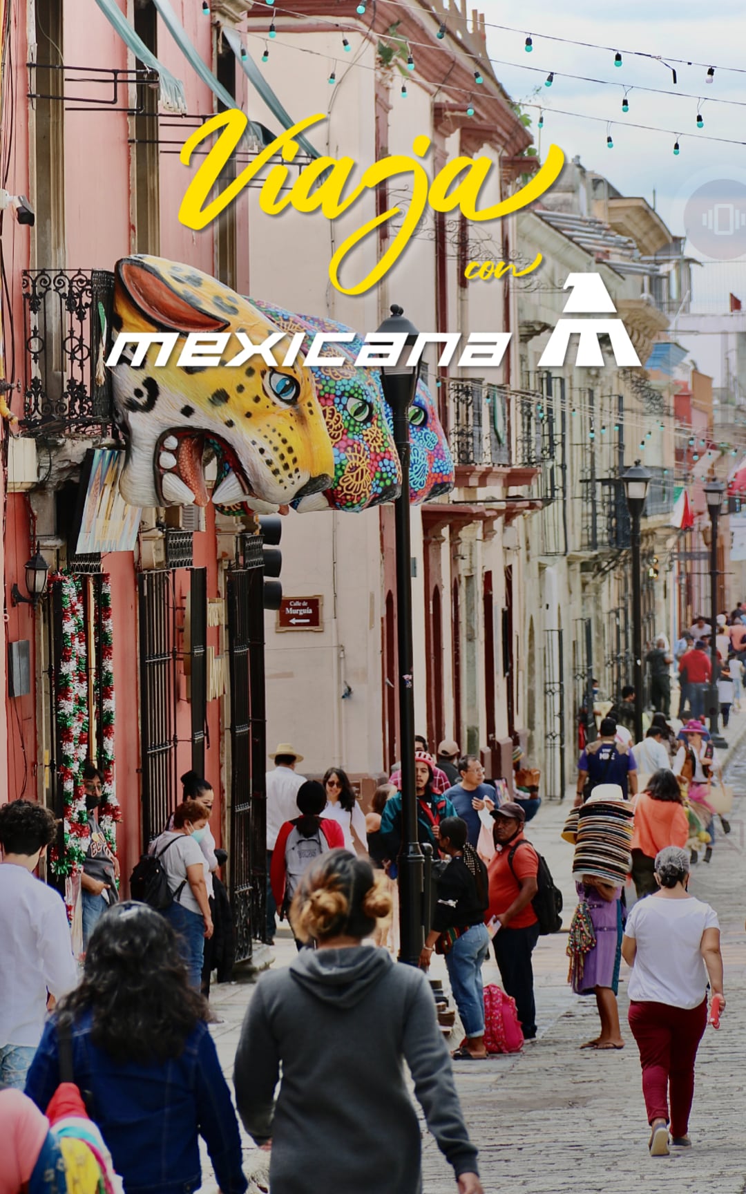 Página de Mexicana de Aviación