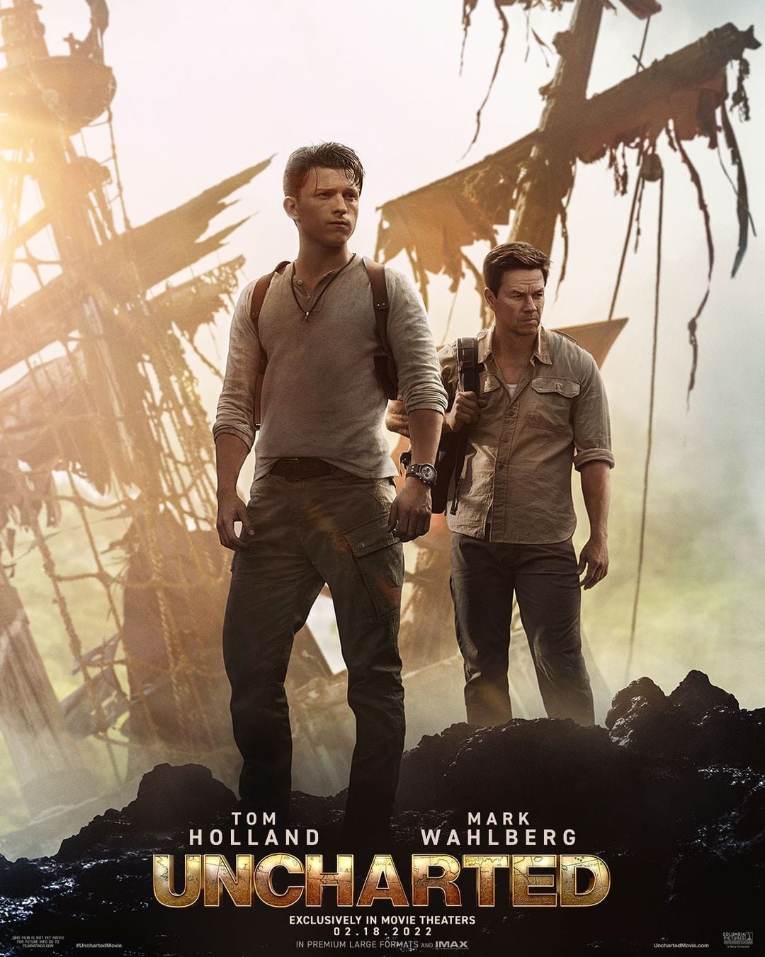 Póster promocional de 'Uncharted'
