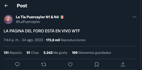 Rumor señala que el Foro Sol está transmitiendo en vivo el concierto de Taylor Swift